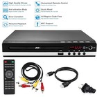 2025 Dvd Player All Region Free Dvd Cd Disc Player Av Output Usb Remote Control