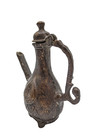 Antique Indian Persian Islamic Small Solid Mughal Bronze Ewer