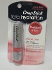   Lot Of 3   Chapstick Total Hydration Moisture   Tint Coral Blush Lip Balm Tube