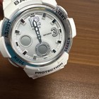 Casio Baby G Bga 2100 White Analog Digital Wristwatch