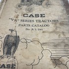 Vintage Case Va Series Parts Manual Catalog