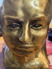 Vintage 1973 Harry Houdini Bust By Steve Thomas Manchester Nh Artists  Scarce