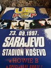 U2 Pop Mart Tour Poster 1997 Sarajevo Record Shop Display Size A3