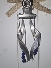 925 Sterling Silver Earing With Gemstone Turquoise Lapis