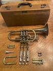 Olds Ambassador Cornet  109898  1954  L a  Horn W case And Olds3 Mp  Plays Great