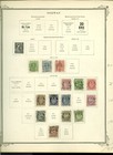 Collection  Norway Part B Scott Album Page  1877 1959  Cat  190  Used   Mint