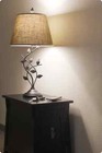 Kira Home Ambrose 31  Traditional Rustic Table Lamp  Beige Fabric Shade  Leaf De