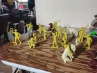 1950s Marx Cowboy Large Lot 60mm Roy Rogers Western Ranch Rodeo Playset