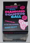 Diamond Squeeze Ball Stress Relief Sensory Toy Soft Squishy Fun Anxiety Teal New
