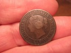 1859 Canadian Large Cent  Free Shipping   808c 
