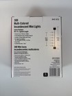 300 Count Multi-colored Incadescent Indoor outdoo Mini Lights  Home Accents Nib