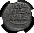 Byzantine  Anonymous Christ Follis  975-1035 Ad  Class A2 a3  Ngc Choice Fine