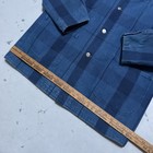 Vintage Polo Ralph Lauren Country Lined Denim Chore Plaid Pattern Jacket  S