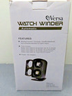 Versa Dual Watch Winder G015 Black Automatic Watch Rotator New Open Box