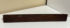 Vintage Center Flip Open Sewing Machine Cabinet 3 Compartment Wooden Drawer