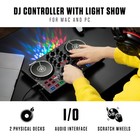 Numark Mix Ii Controller Set For Beginners With Built-in Party Lights Mixer F   