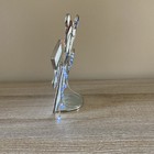 7 24    Stained Glass Snowman Angel Tea Light Holder