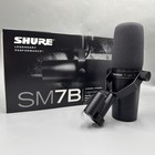 New Sm7b Cardioid Dynamic Vocal Broadcast Microphone Sealed In Box Black