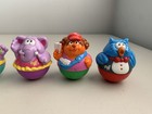 Lot Of 8 Playskool Weeble Wobble Toys Vintage