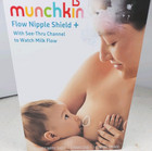 Silicone Flow Nipple Shield 20mm- Watch Milk Flow Breastfeeding Success Munchkin