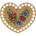 Wonderland Crafts Blank For Embroidery With Thread On Wood Flhw-017