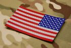 Solas Reflective Reverse Us Flag Full Color Patch Us Army 75th Ranger Battalion