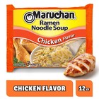 Maruchan Ramen Noodle Soup  Beef Flavor Instant Noodles  3 Oz  Pack Of 12