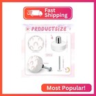 Fumete 12 Set Knobs For Dresser Drawers For Kids Girls Boho Rainbow Drawer Knob 