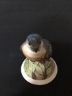 Bohemian Birds Baby Blue Bird Figurine 