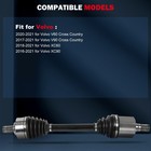 Ncv73078 - Front - Left Cv Axle Shaft Replace - For 20-21 For Volvo V60