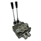2 Spool Hydraulic Directional Control Valve Open Center 32 Gpm 3600 Psi New  