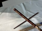 Vintage Decorative Chop Sticks W  Cloth Sheath