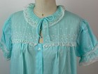 Vintage Nos 1960s Lace   Eyelet Embellished Barbizon Nightgown Nightie   Small