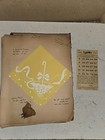 9 Vintage 1937 Scrapbook Pages wallingford connecticut lyman Hall High School