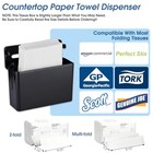 Multifold Paper Towel Dispenser Countertop 5857s-black