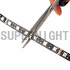 5m 5050 Smd Rgb 300 Leds Strip Light Black Pcb  Remote  Power Supply