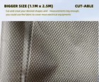 Pure Faraday Copper Fabric Emf 99 95  Radiation Shielding Signal Block 43  Width