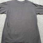 Ufc Mens Graphic T-shirt Black Red Splatter Logo Short Sleeve Size Medium