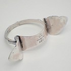 Lotus Napkin Ring Whiting Sterling Silver Christmas 1870 Inscription