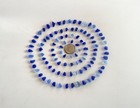 Beach Sea Glass Cobalt   Cornflower 100 Pieces Tinies Genuine Surf-tumbled