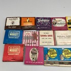 Casino Matchbook Lot Of 18 1960s 1970s 1980s Vegas Reno Vtg