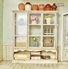 Display Cabinet Kit 1 6 Scale 1 12 Dollhouse Miniatures Unfinished Furniture