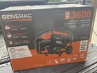 Generac Gp3600 3600w Gasoline Powered Recoil Start Portable Generator 7721