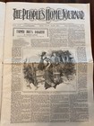 Antique 1901 The Peoples Home Journal June 1901 W  Color Cover Rare