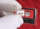 Pok  mon Rare Charizard 1 Gram  999 Fine Silver Mini Proof Coin Color Bar Fracti 