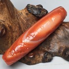 Unique Tibetan Natural Red Old Agate Dzi Sky Eyes Big Bead Pendant 71mm S0601