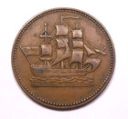 1835 Prince Edward Island Ships Colonies   Commerce Vf Pe10-26 H-mint Pei Token