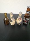 Vintage Mini Beer Bottle Lot 8 Schlitz Acme Ballantine Berghoff Breweriana Shake