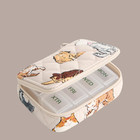 New Vera Bradley Travel Pill Box A Cats Life Beige