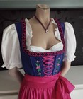 German Authentic  3 Pc  Dirndl   Necklace 12
